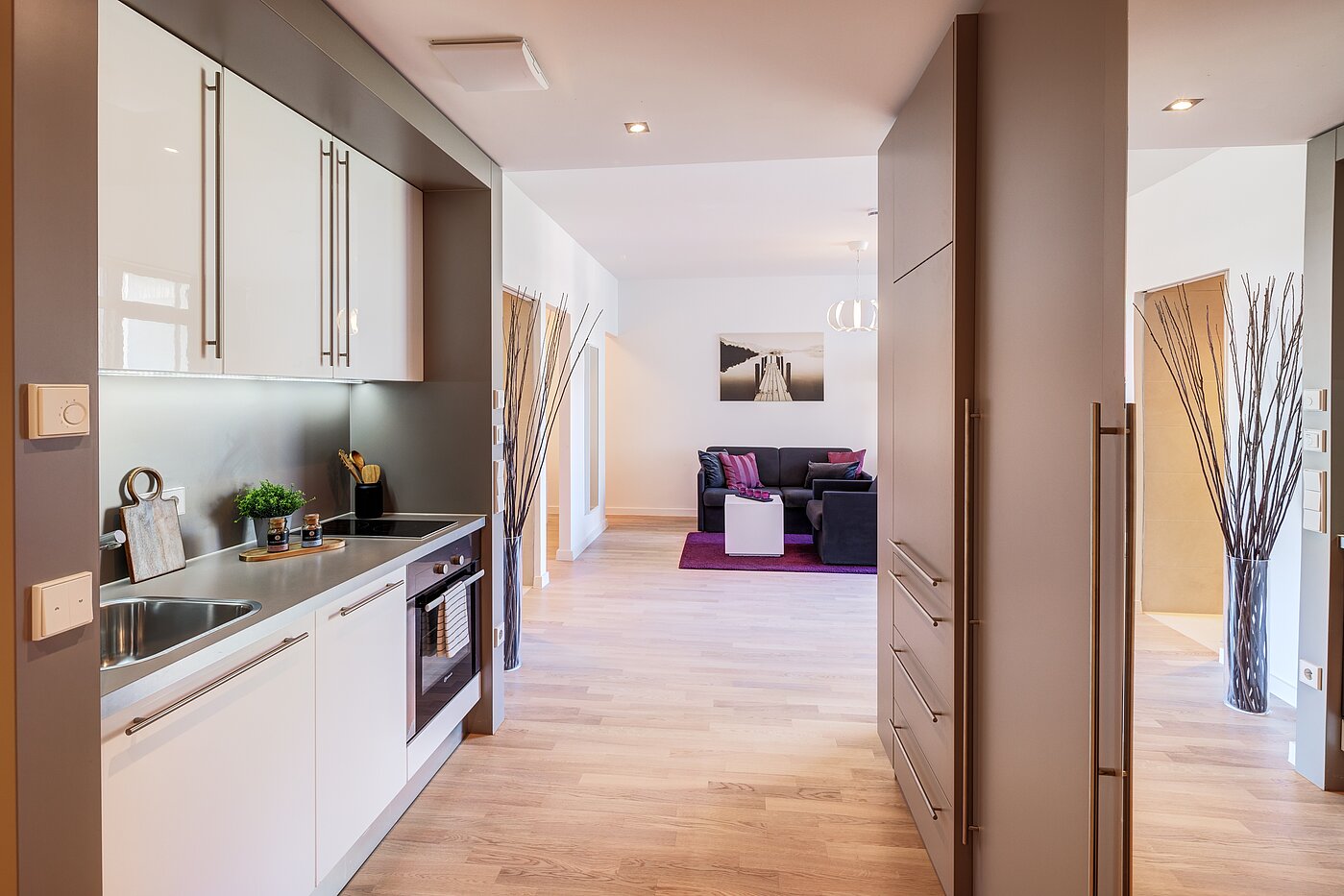 Apartment de 1.5 habitaciones | München-Bogenhausen | 70378 | Offene Küche mit...