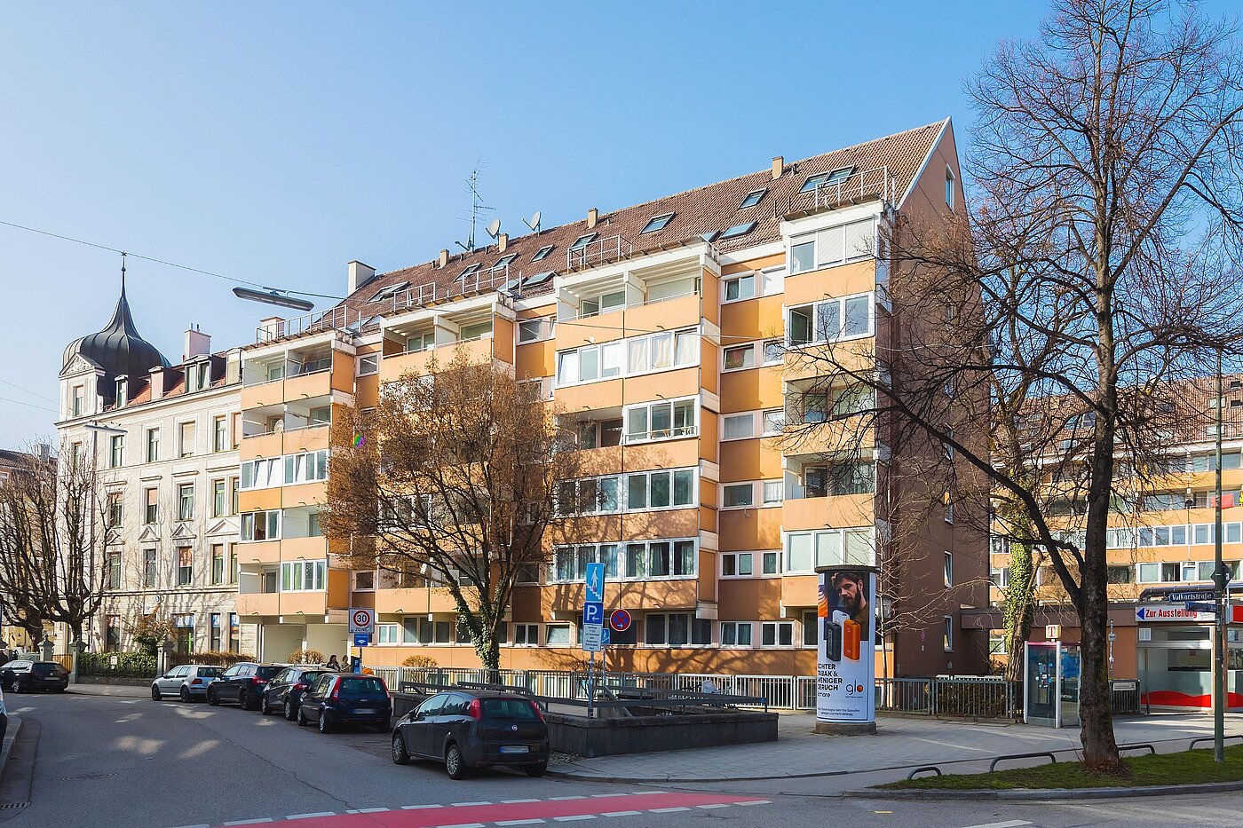 Apartamento de 1 habitación | München-Nymphenburg | 2102ML7 | Außenansicht