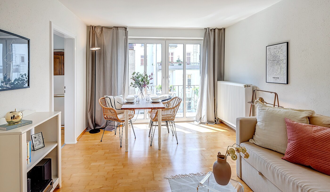 Apartamento de 1.5 habitaciones | München-Schwabing | 70014