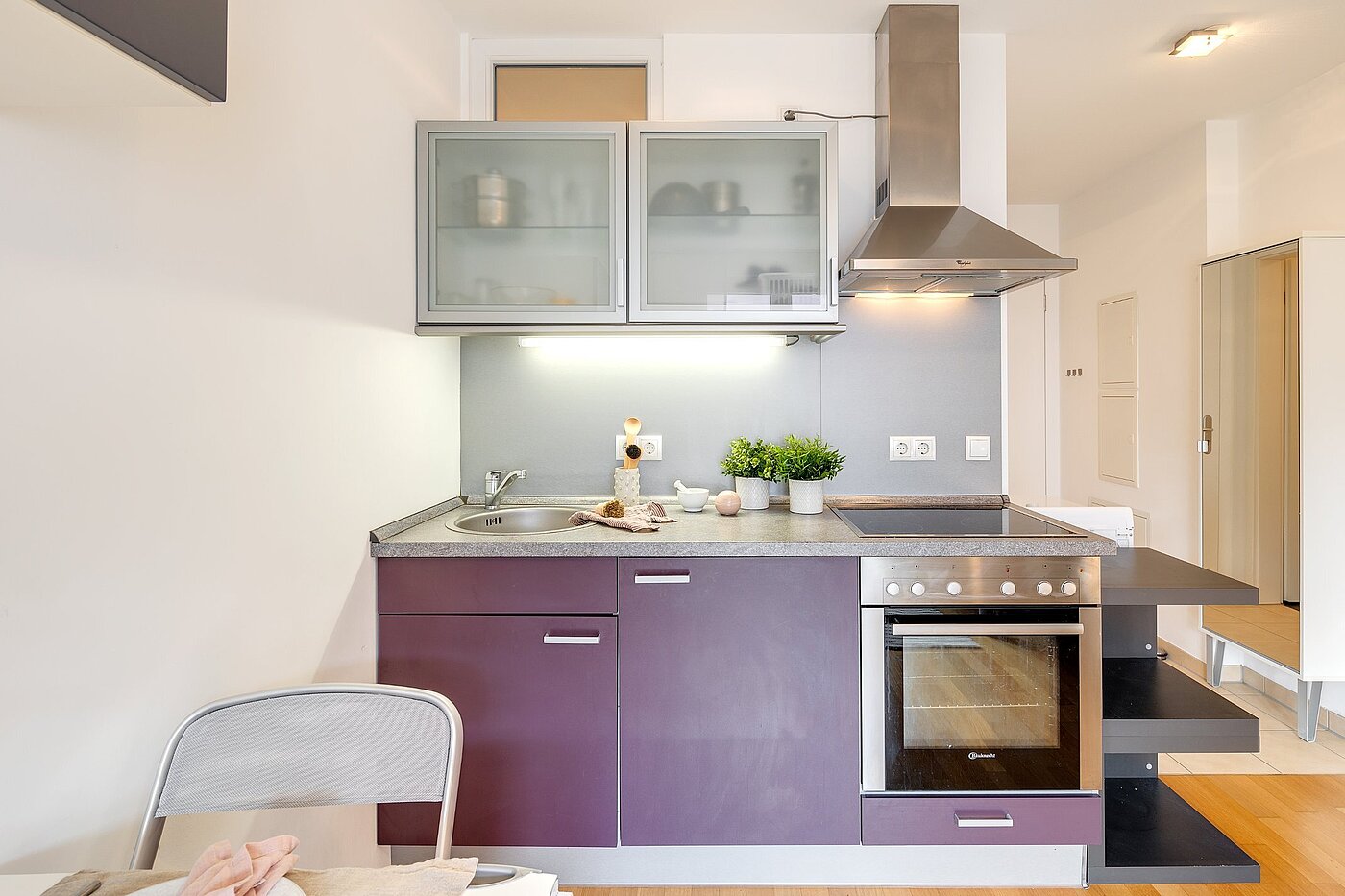 Apartamento de 1 habitación | München-Pasing | 2108ML2 | Küchenzeile voll ausgestattet