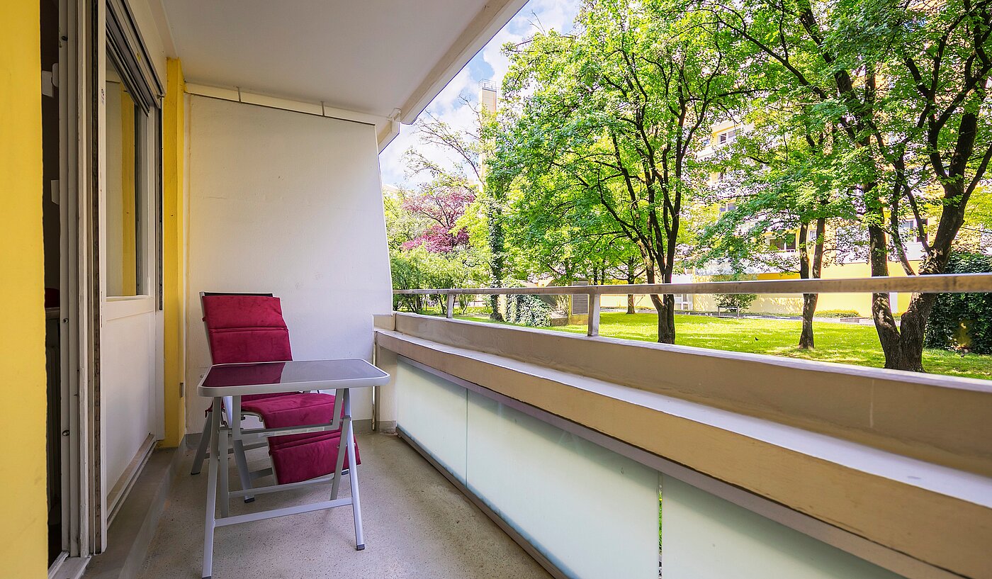 Piso en planta baja de 1 habitación | München-Nymphenburg | 2203ML1 | Sonniger Westbalkon...