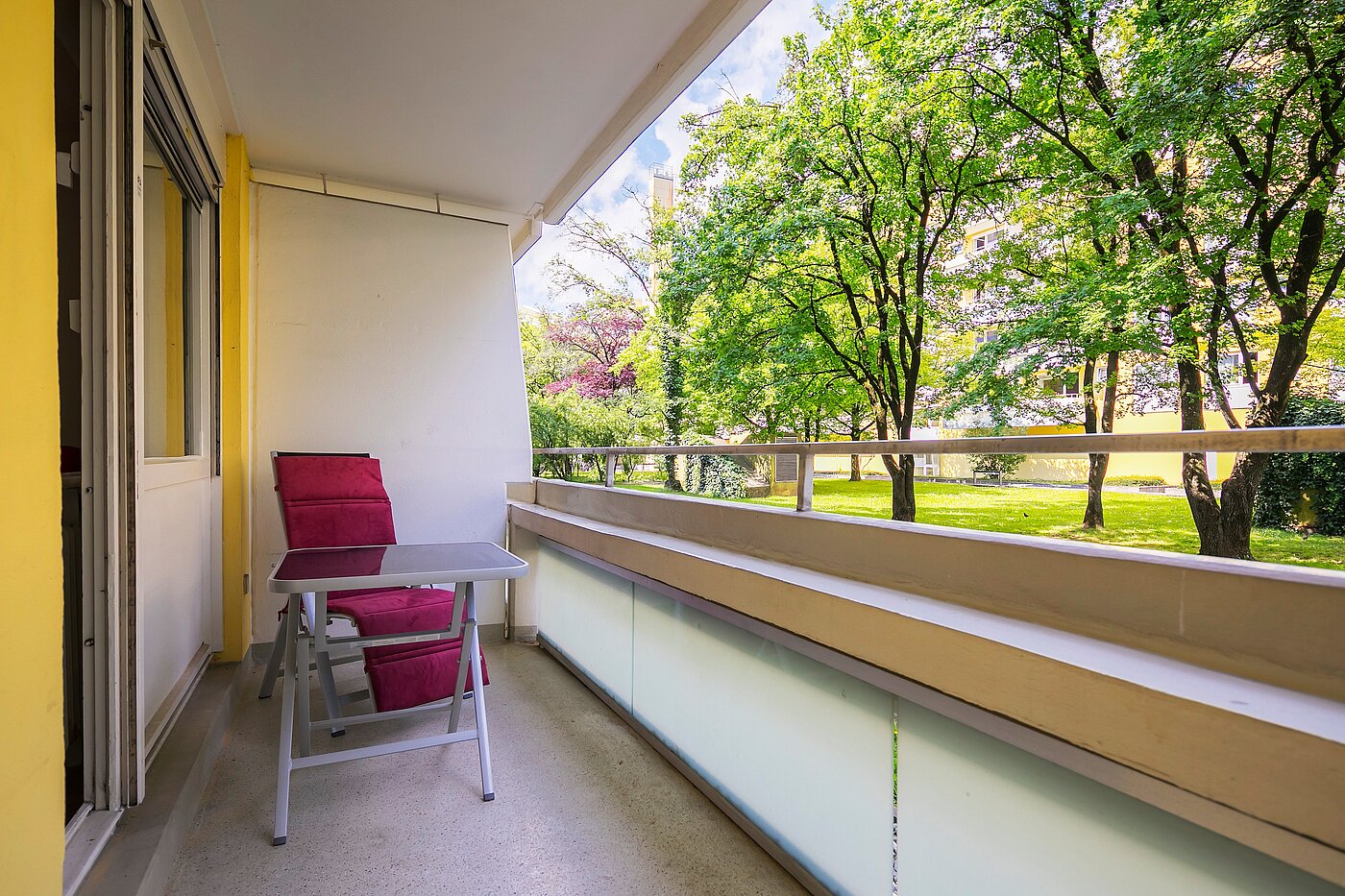 Piso en planta baja de 1 habitación | München-Nymphenburg | 2203ML1 | Sonniger Westbalkon...