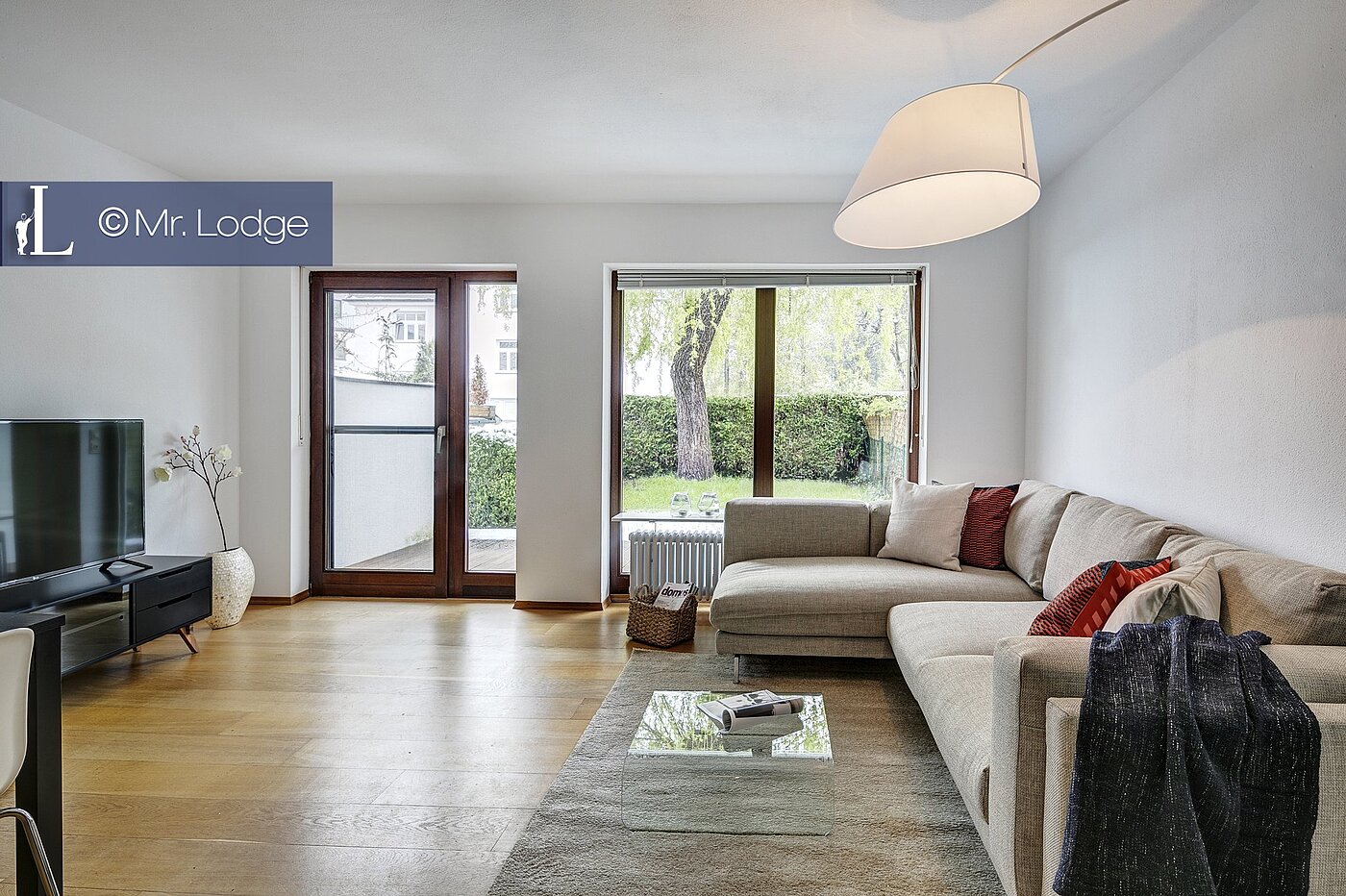 Piso en planta baja de 2 habitaciones | München-Harlaching | 1704ML6 | Wohnzimmer