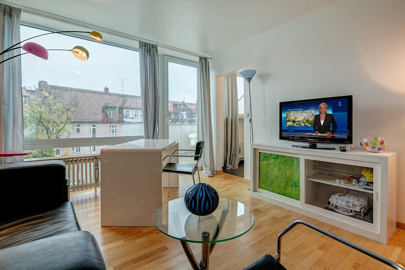 Apartamento de 1 habitación | München-Au | 1802ML9 | Heller Wohn-Schlafraum