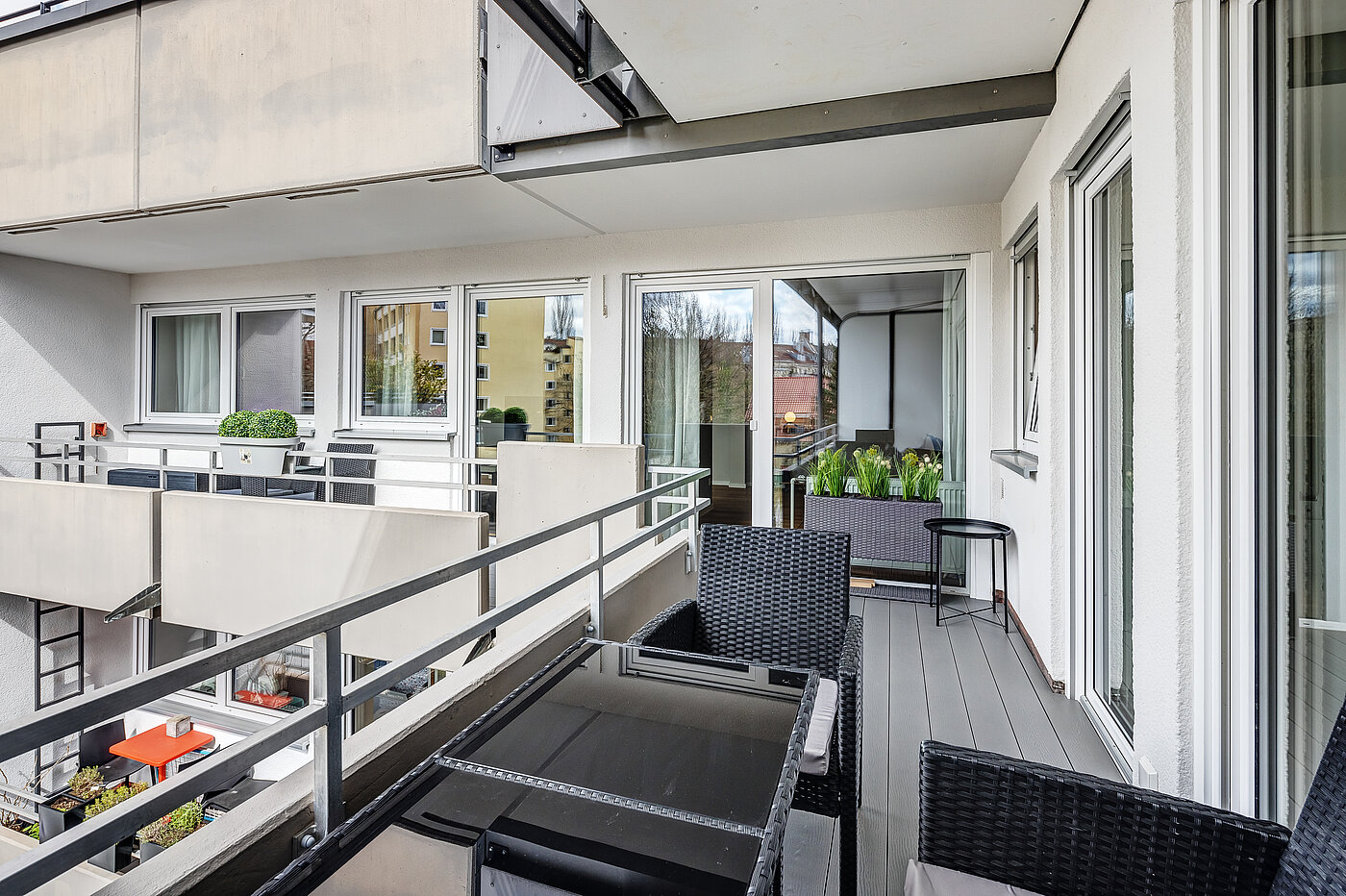 Apartamento de 4 habitaciones | München-Au | 70423 | Balkon