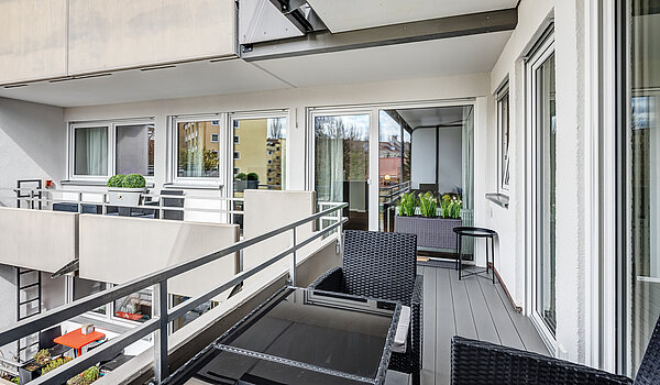 Apartamento de 4 habitaciones | München-Au | 70423 | Balkon