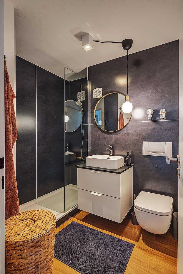 Apartamento de 1 habitación | München-Maxvorstadt | 700022 | Elegantes Badezimmer