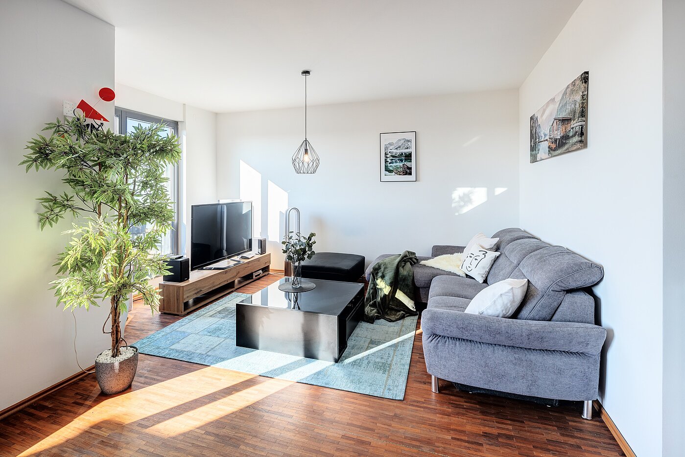 Piso ático de 3 habitaciones | München-Riem | 701701 | Der gemütliche Wohnbereich...