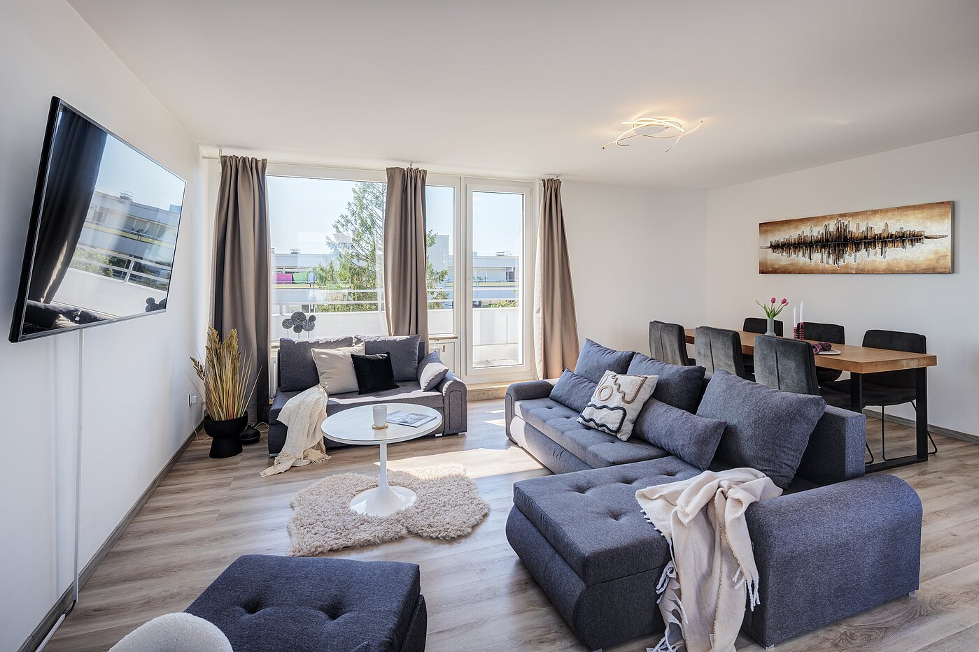 Piso con terraza  de 3.5 habitaciones | München-Berg am Laim | 123456 | Wohnbereich