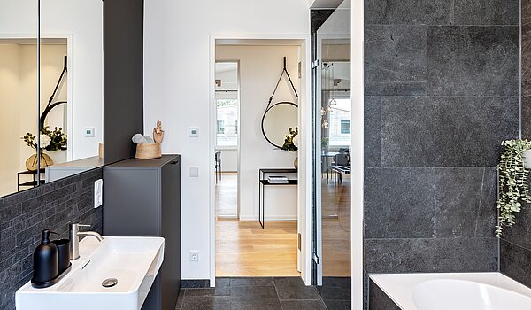 Apartamento de 2 habitaciones | 70134 | ...und Badewanne