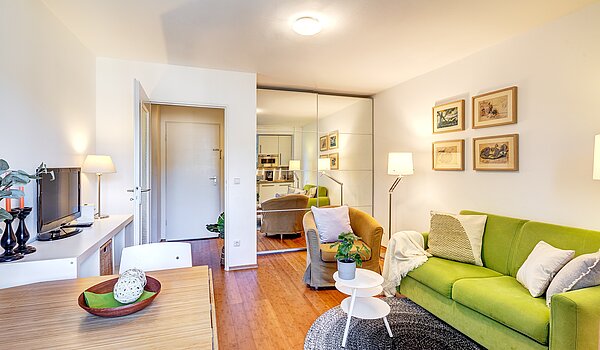 Apartamento de 1 habitación | München-Schwabing | 2210ML3 | Schlafen