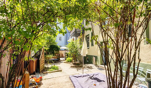 Apartamento de 1.5 habitaciones | München-Neuhausen | 70473 | Einladender Innenhof