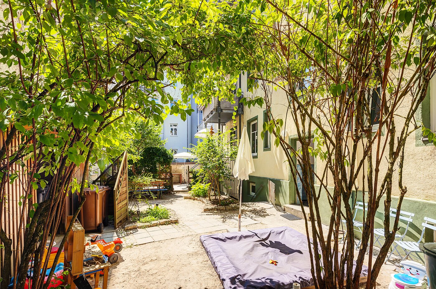 Apartamento de 1.5 habitaciones | München-Neuhausen | 70473 | Einladender Innenhof