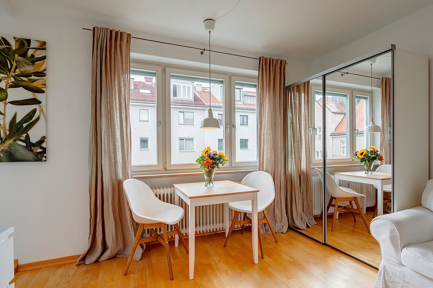 Apartamento de 2 habitaciones | München-Schwabing | 70130 | ... mit Platz für einen Esstisch