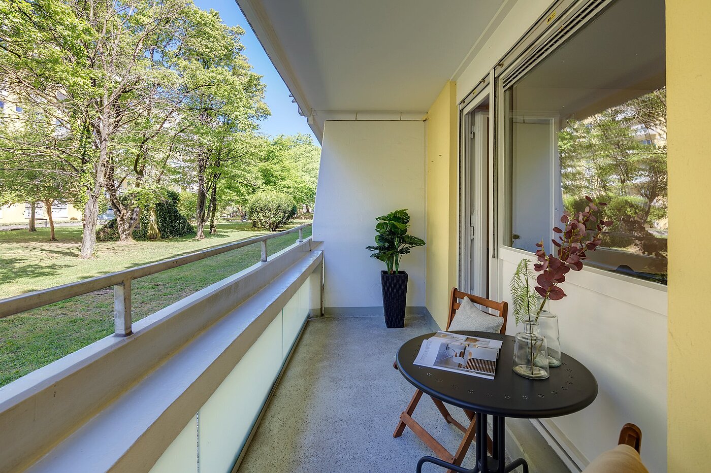 Apartamento de 3 habitaciones | München-Neuhausen | 1803D7 | Gemütlicher Balkon