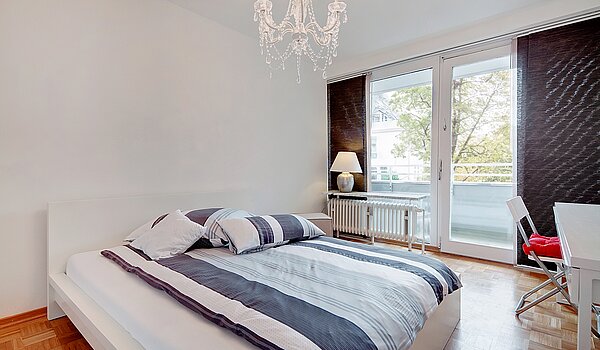 Apartamento de 2 habitaciones | München-Maxvorstadt | 70497 | Schlafzimmer