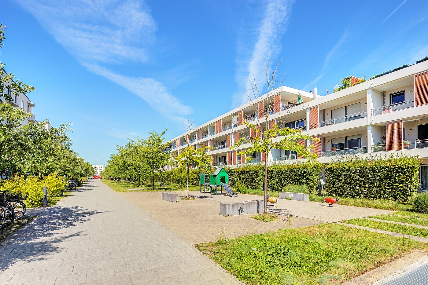 Apartamento de 2 habitaciones | München-Ramersdorf | 70472 | Grünanlagen