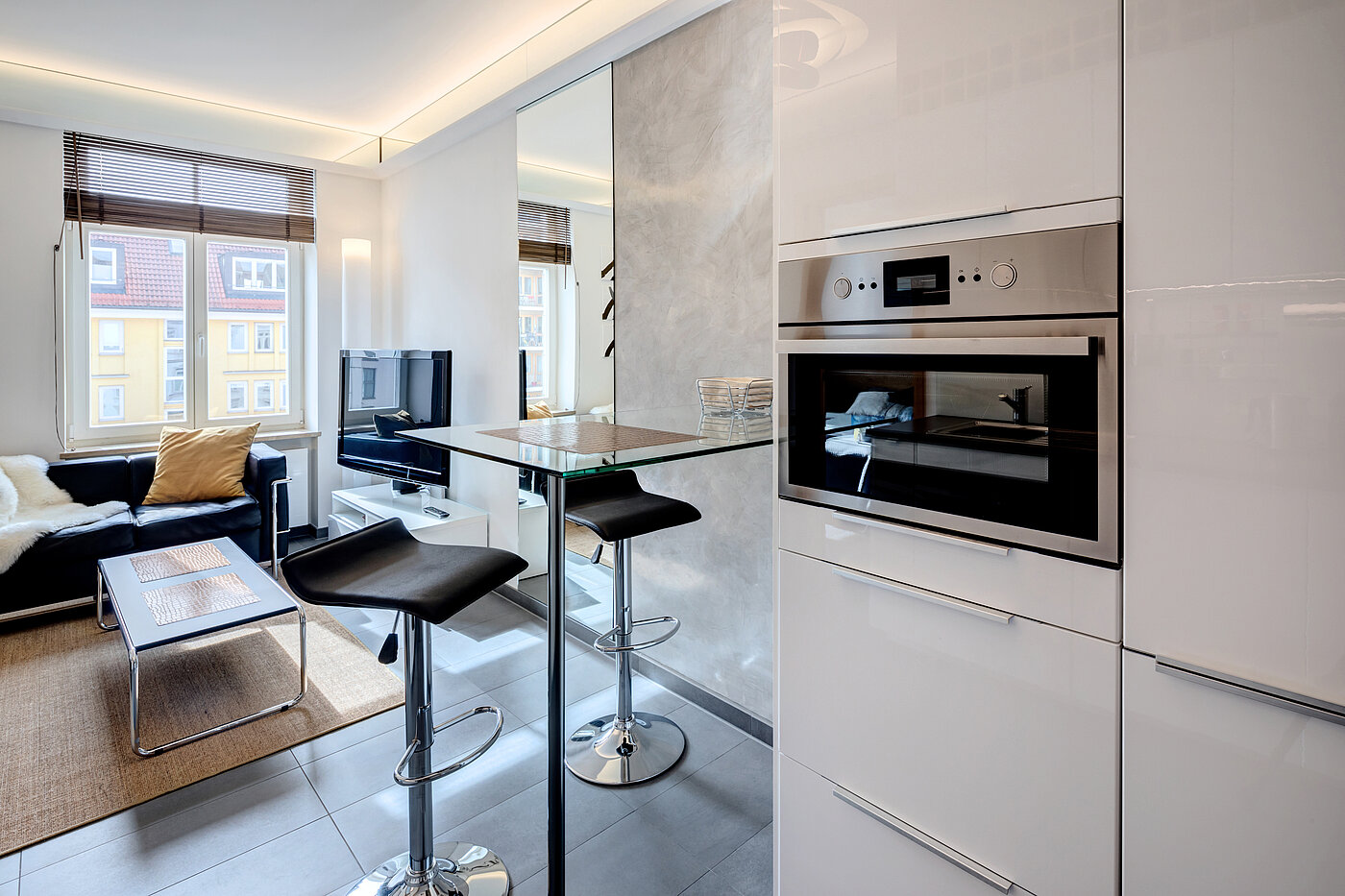 Apartamento de 2 habitaciones | München-Au | 70387 | Wohnen/Kochen