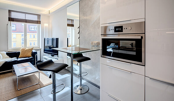 Apartamento de 2 habitaciones | München-Au | 70387 | Wohnen/Kochen