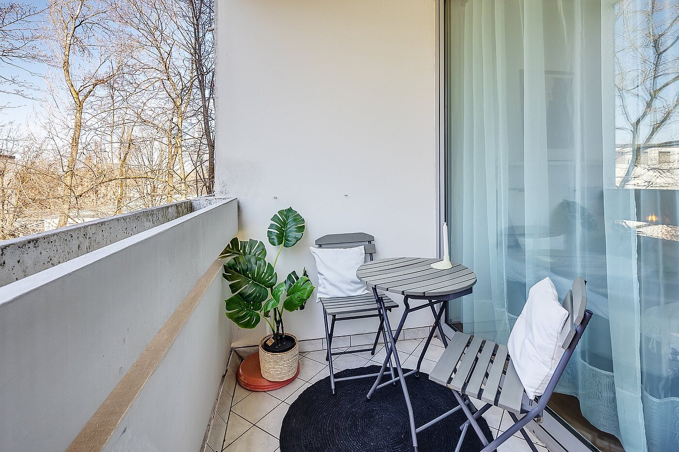 Apartamento de 1 habitación | München-Bogenhausen | 2103ML6 | Ein schönes Eck im Freien