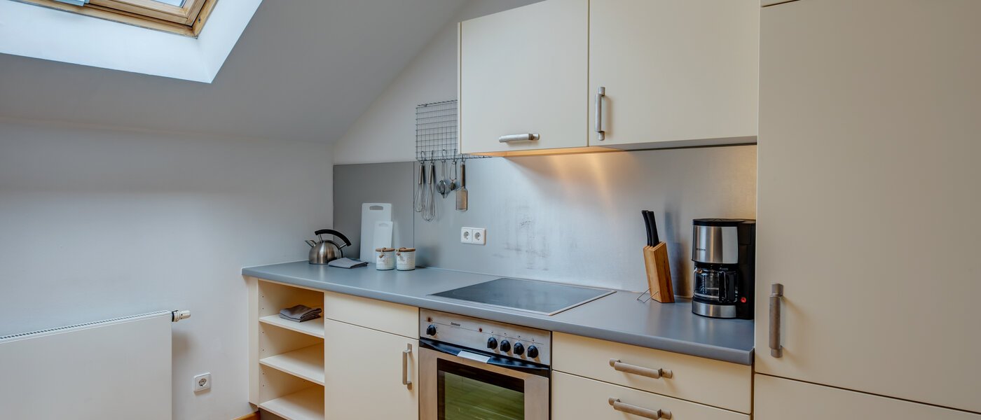 ático con terraza München Maxvorstadt - Museumsviertel 02 cocina 1