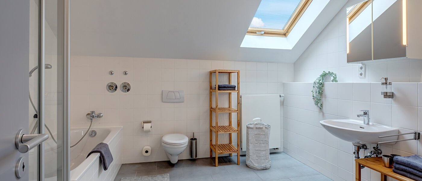 ático con terraza München Maxvorstadt - Museumsviertel 01 baño 1