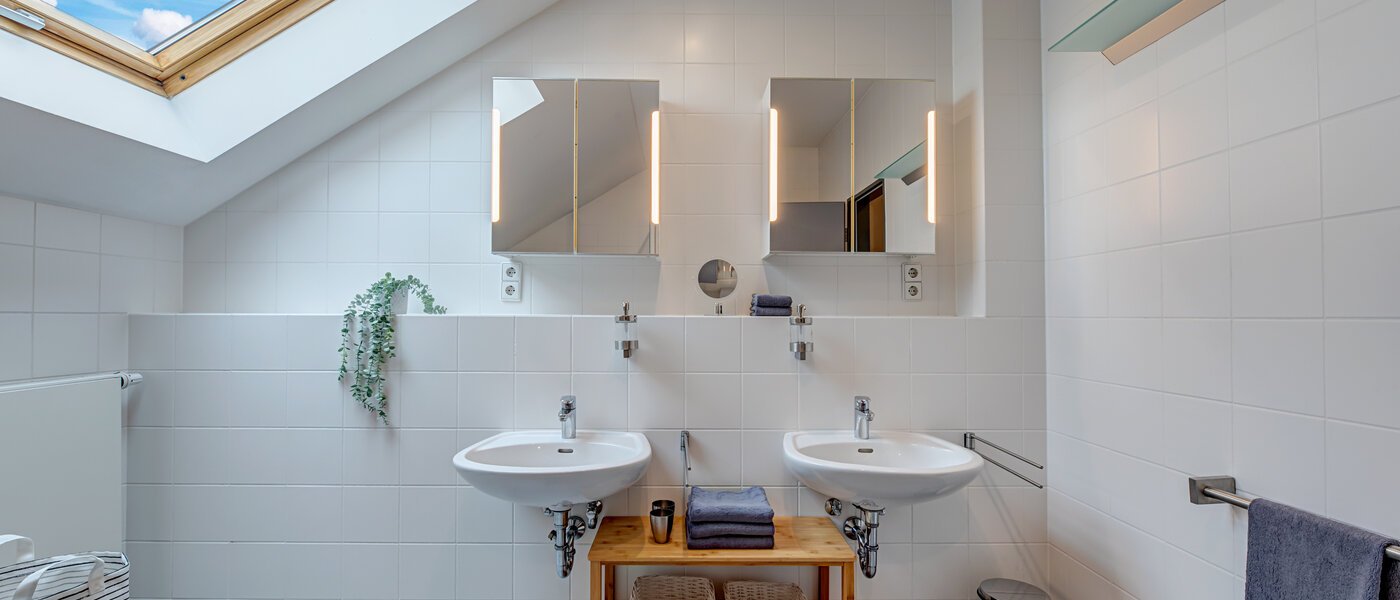 ático con terraza München Maxvorstadt - Museumsviertel 02 baño 1