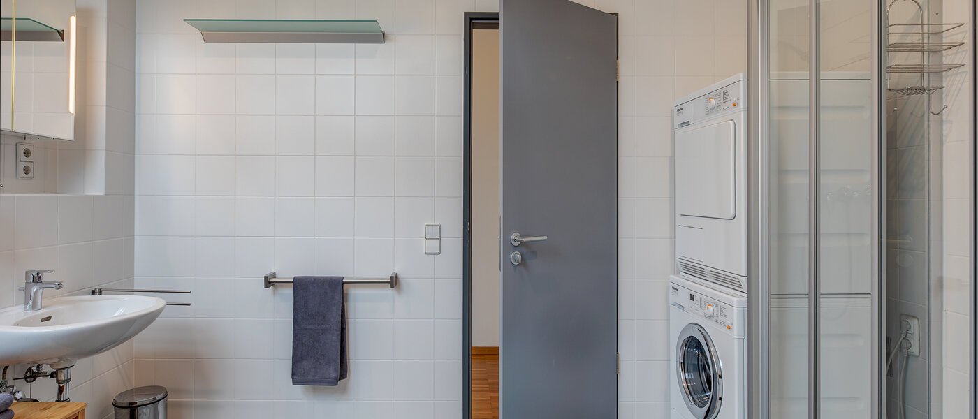 ático con terraza München Maxvorstadt - Museumsviertel 04 baño 1