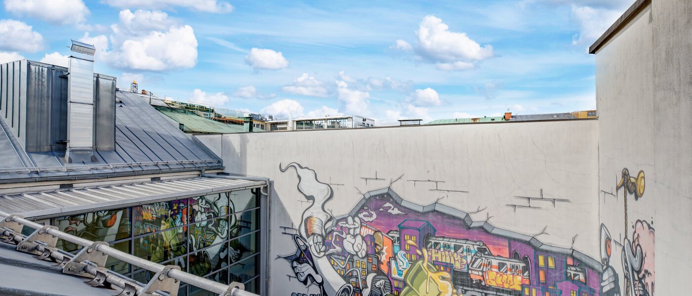 ático con terraza München Maxvorstadt - Museumsviertel 02 vista 1