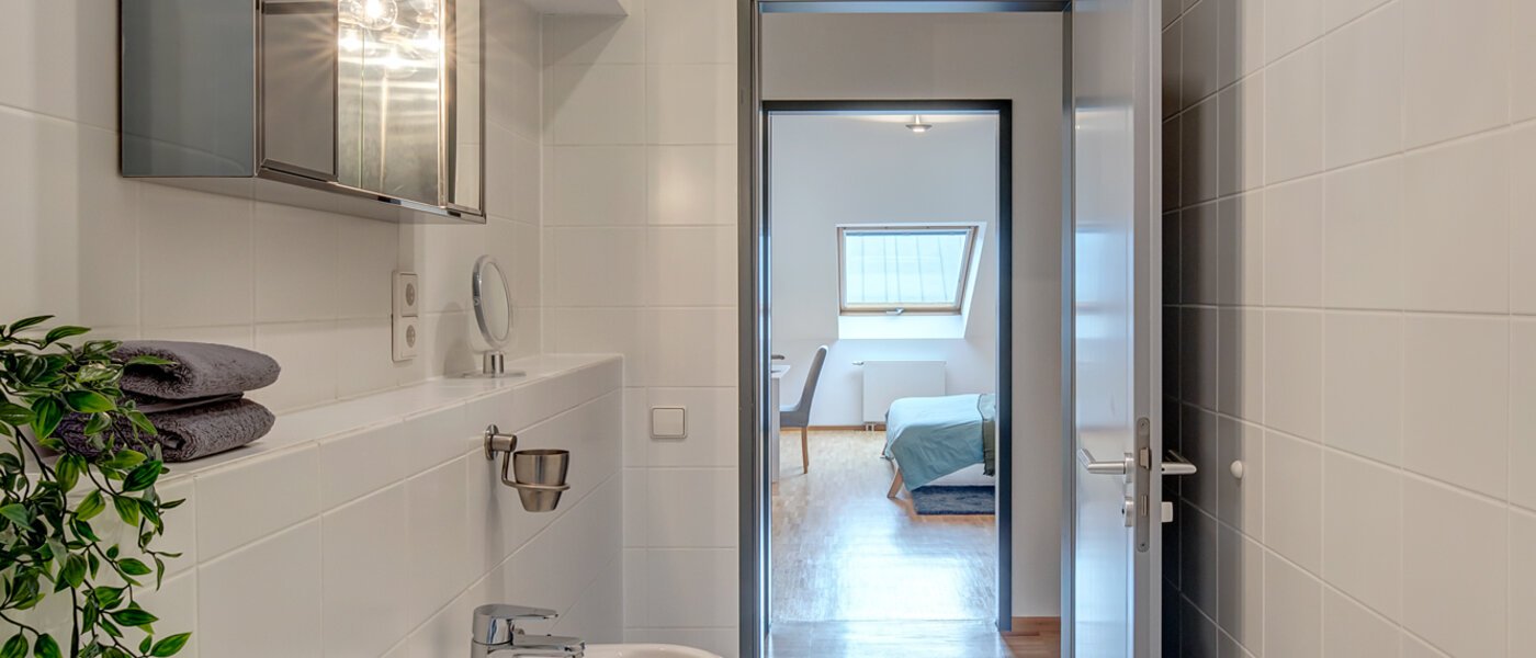 ático con terraza München Maxvorstadt - Museumsviertel 02 WC de invitados 1