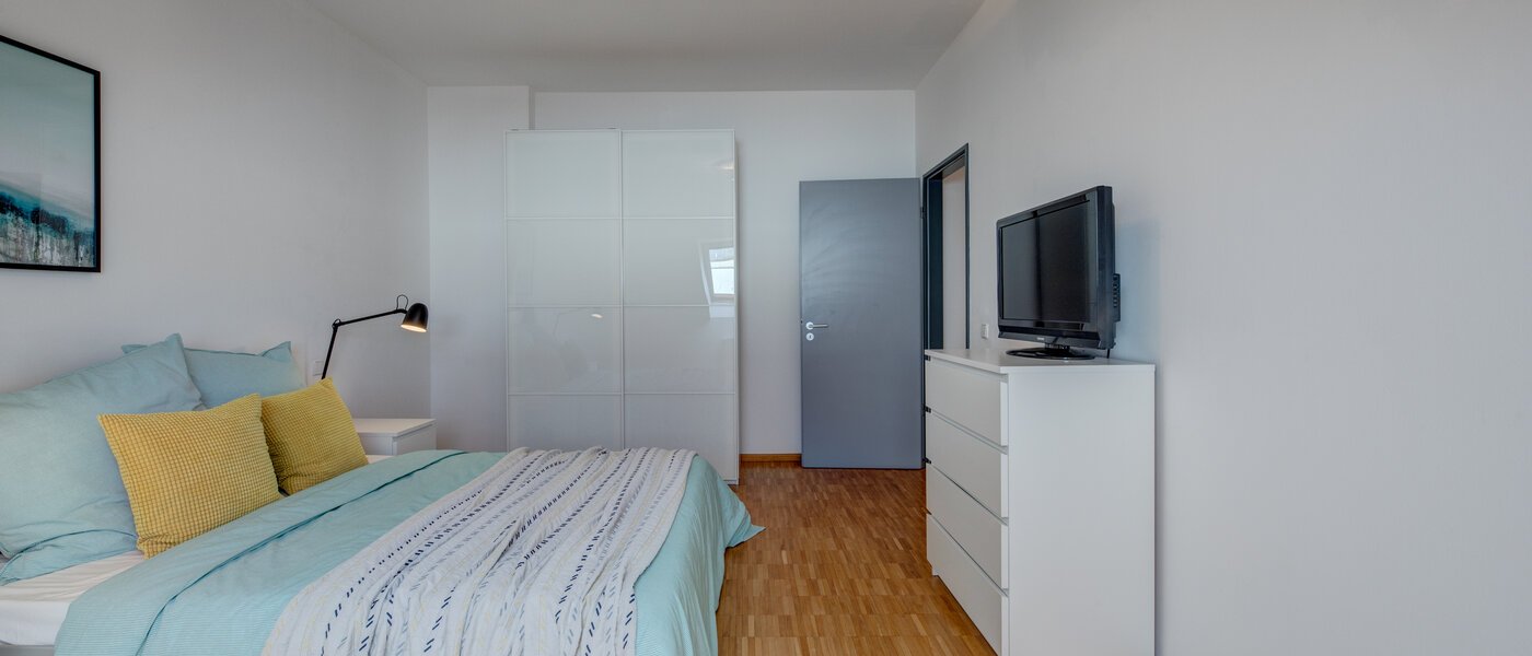 ático con terraza München Maxvorstadt - Museumsviertel 04 3. dormitorio 1