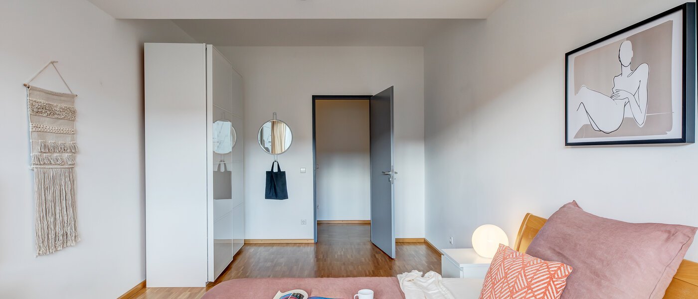 ático con terraza München Maxvorstadt - Museumsviertel 03 2. dormitorio 1