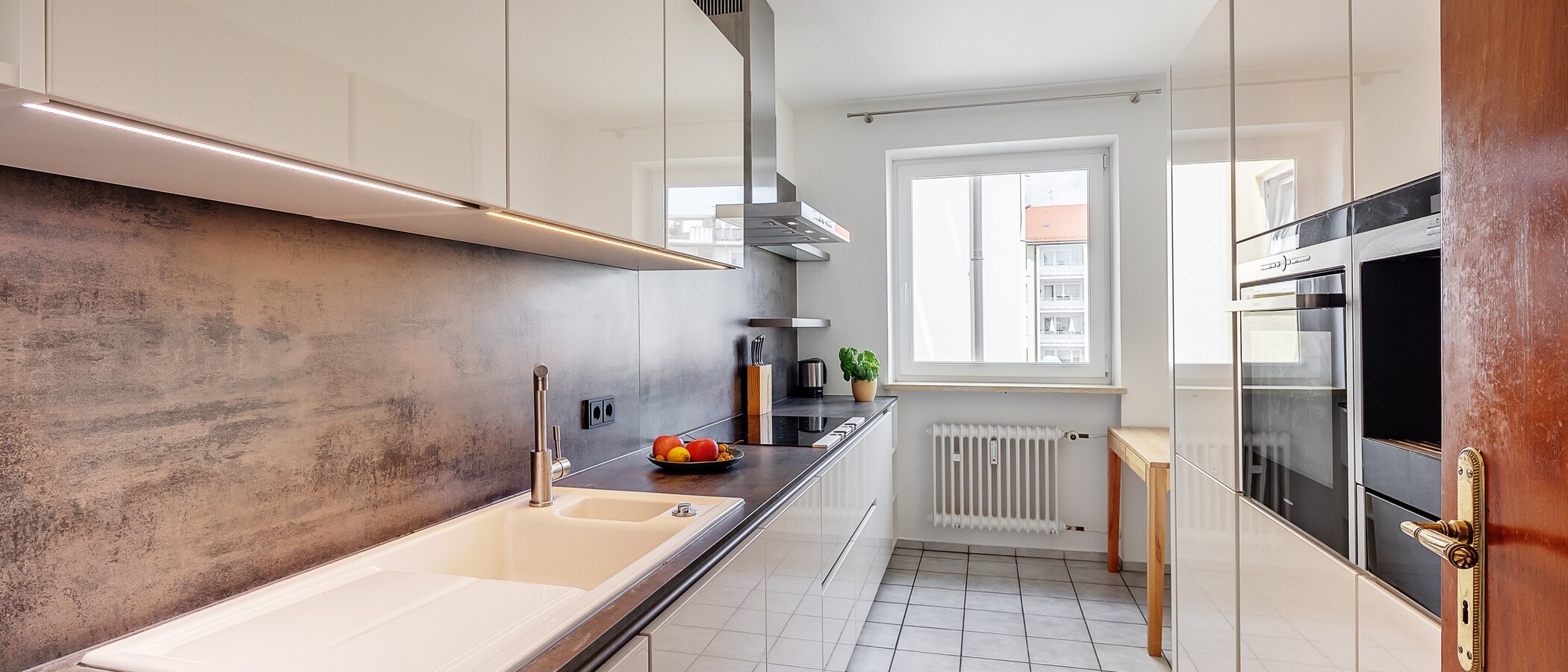 apartamento München Neuhausen 01 cocina 10004