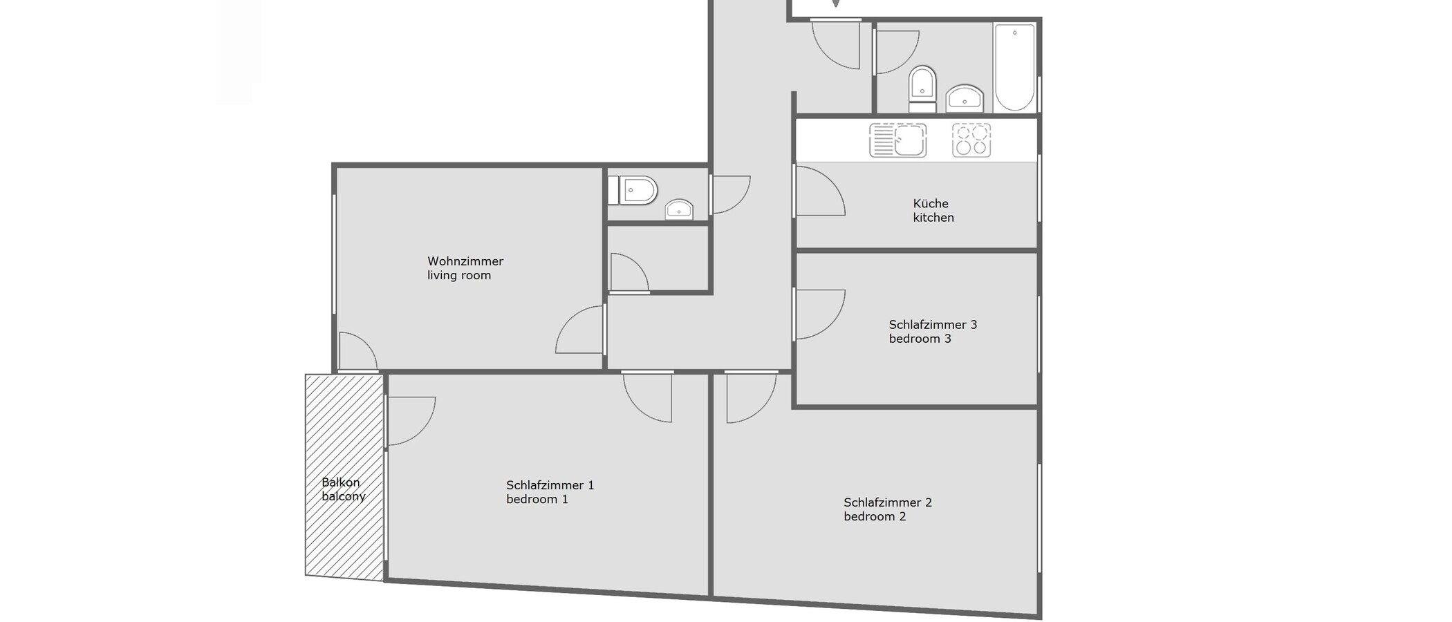 apartamento München Neuhausen 01 plano 10004