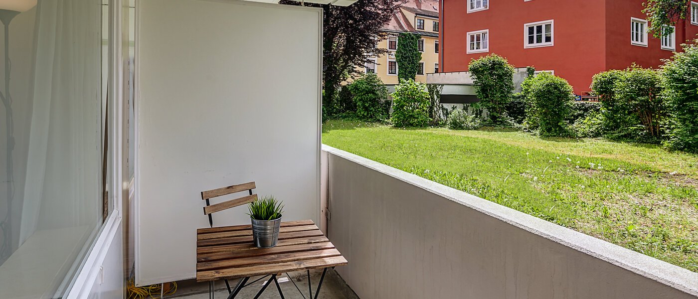 apartamento München Schwabing-Nord (zw. Leopoldstraße & Englischen Garten) 01 balcón 10010