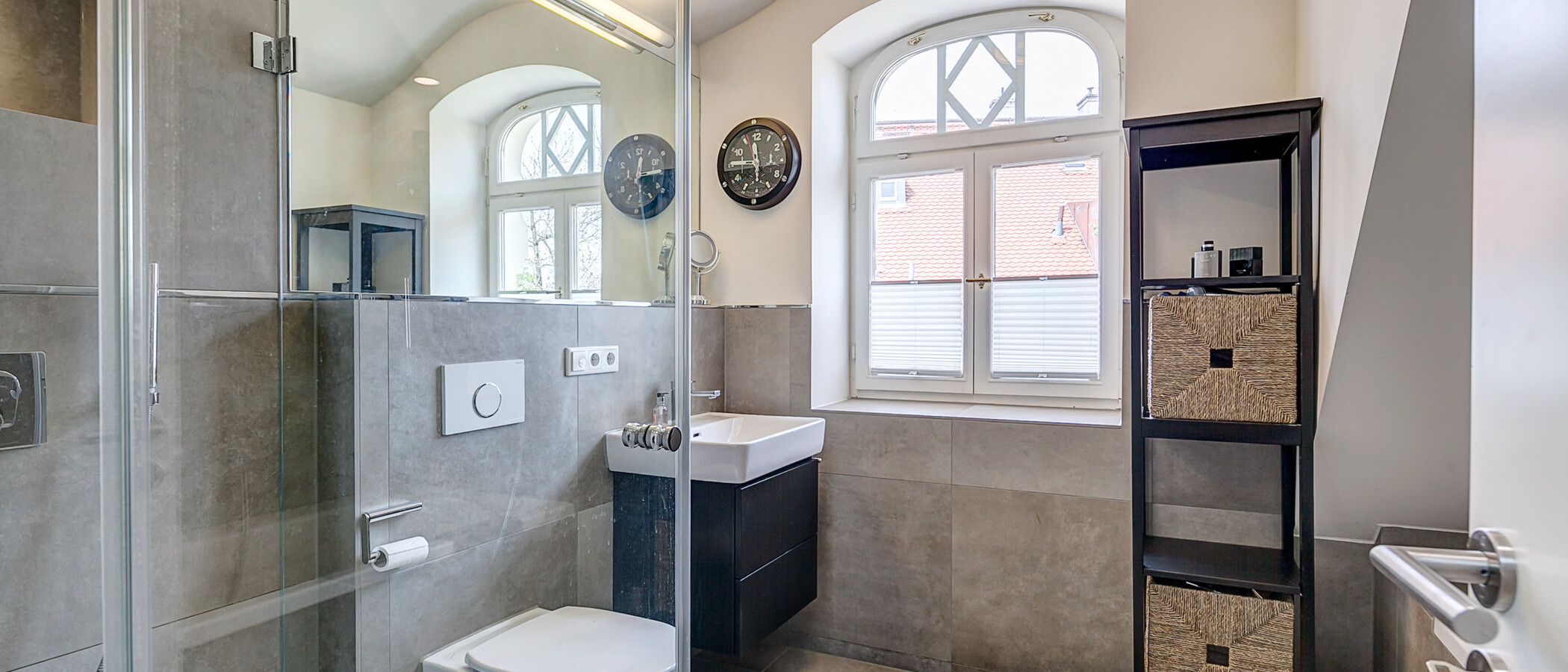 piso con galería München Schwabing (rechts der Leopoldstraße) 02 baño 10012