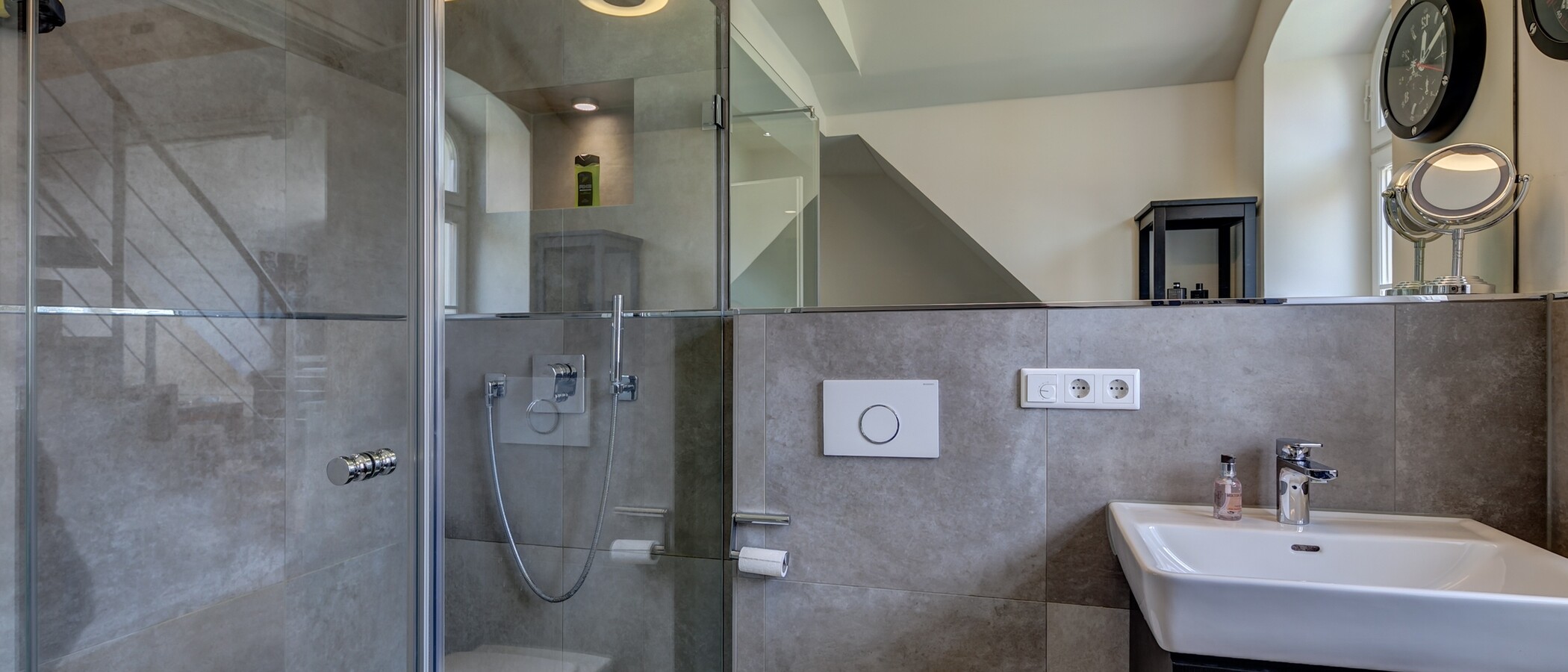 piso con galería München Schwabing (rechts der Leopoldstraße) 03 baño 10012