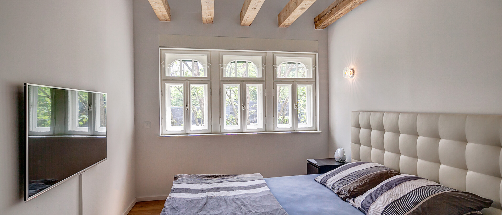 piso con galería München Schwabing (rechts der Leopoldstraße) 01 dormitorio 10012