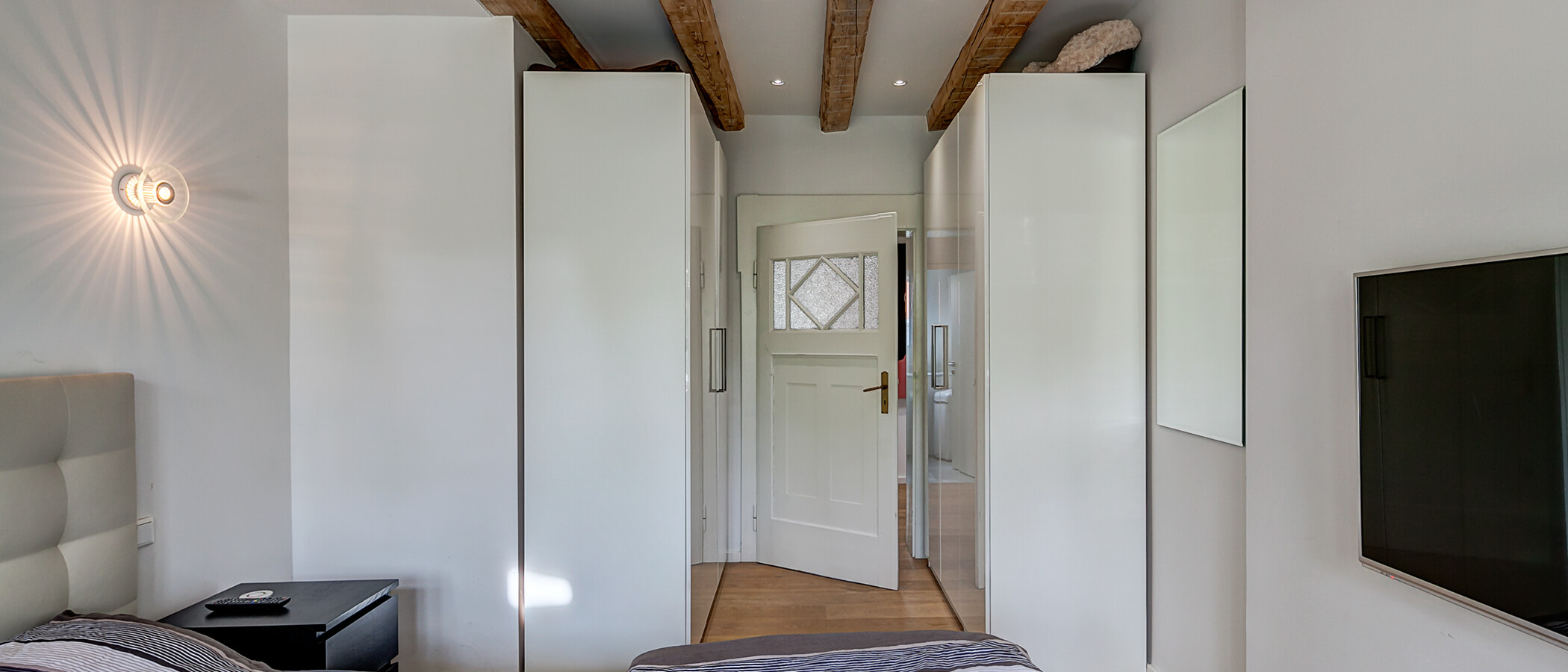 piso con galería München Schwabing (rechts der Leopoldstraße) 03 dormitorio 10012
