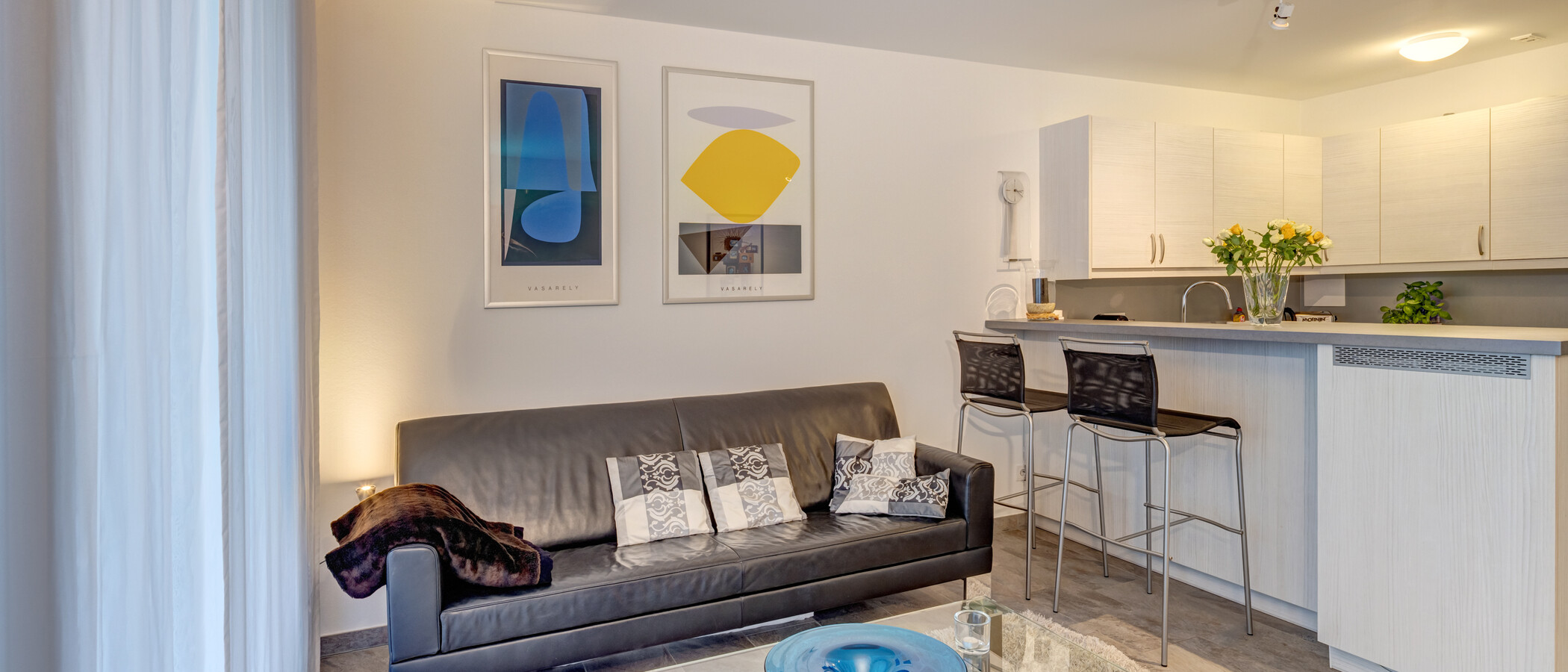 apartamento München Lehel 01 sala de estar 10017
