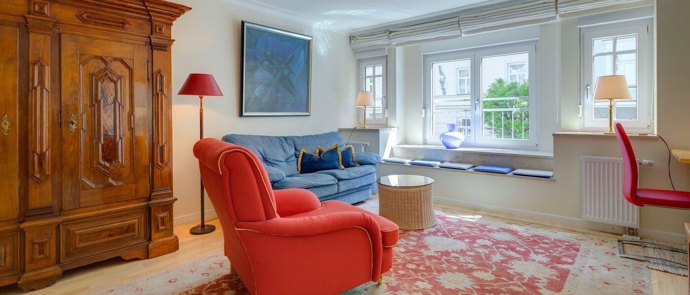 apartamento München Neuhausen 01 salón 10045