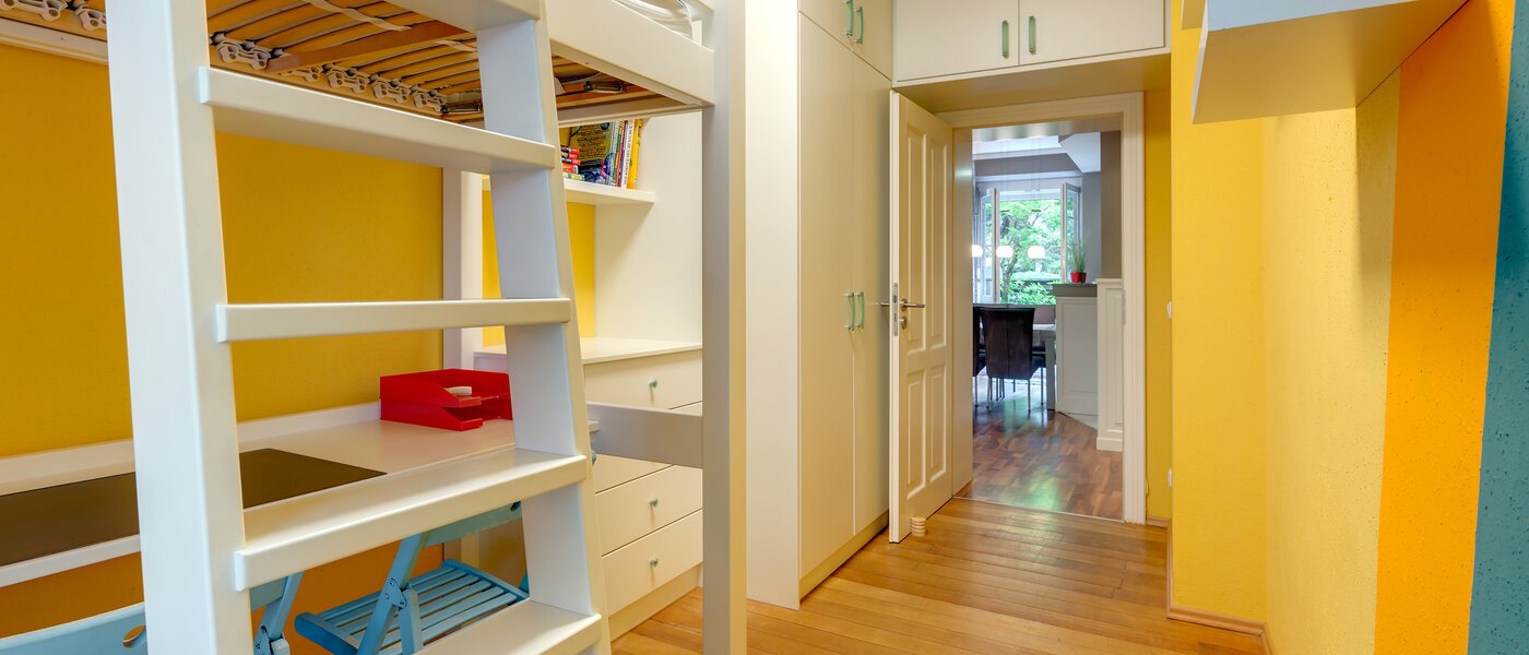 piso con jardín München Schwabing-West (rund um den Bonner Platz) 03 cuarto infantil 10060