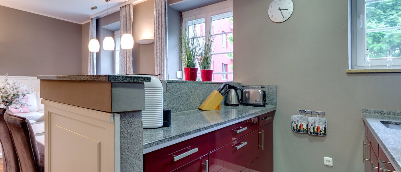 piso con jardín München Schwabing-West (rund um den Bonner Platz) 03 cocina 10060