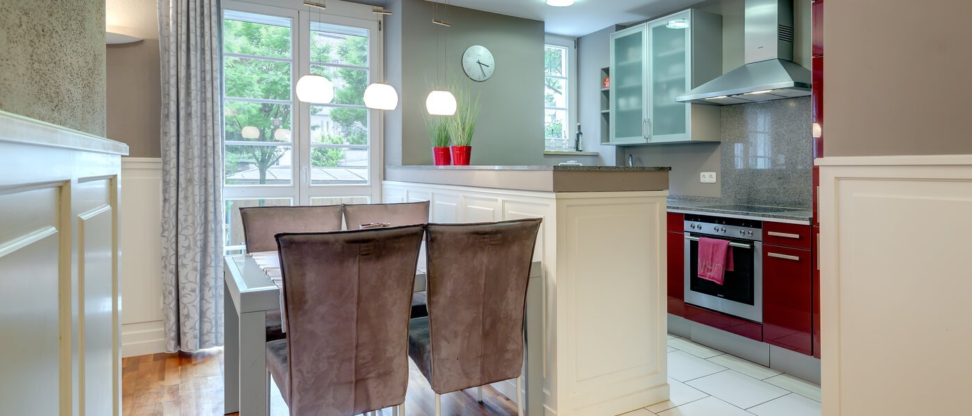 piso con jardín München Schwabing-West (rund um den Bonner Platz) 04 cocina 10060