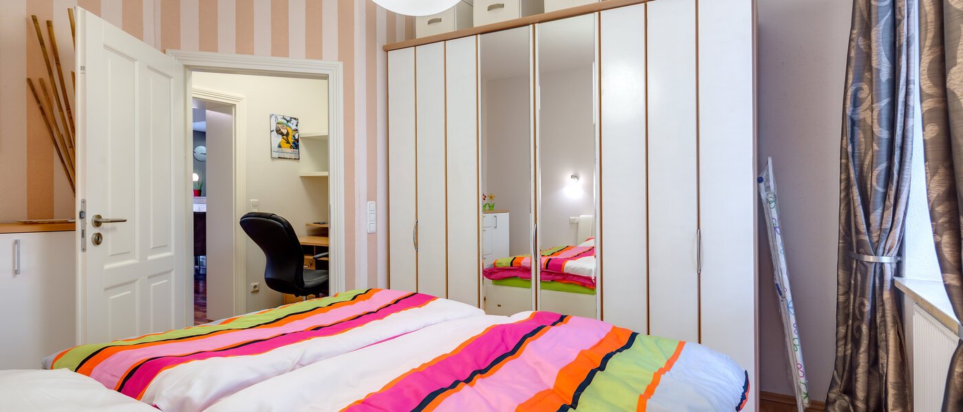 piso con jardín München Schwabing-West (rund um den Bonner Platz) 03 dormitorio 10060