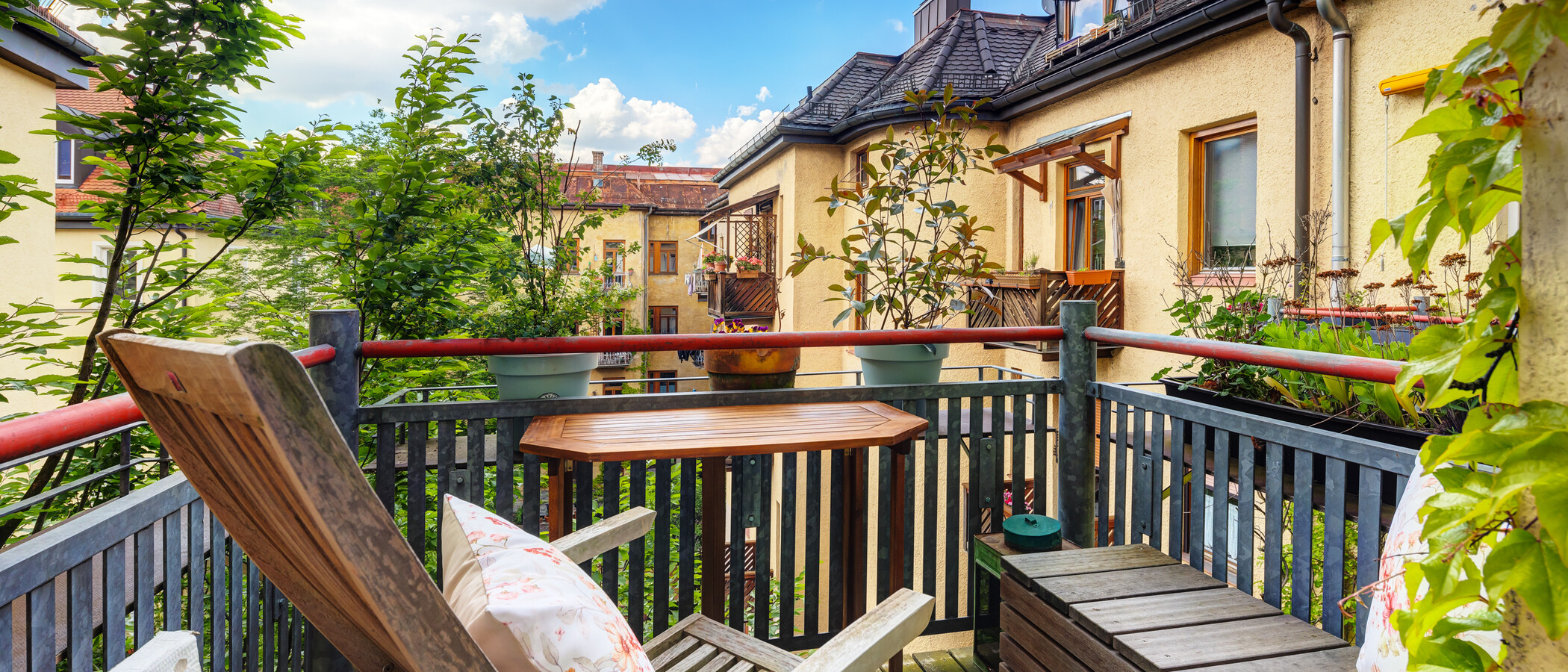 apartamento München Obergiesing 01 balcón 10070