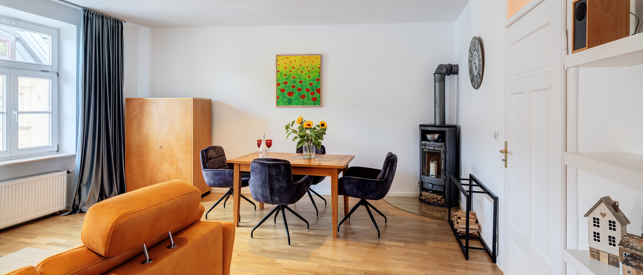 apartamento München Obergiesing 05 sala de estar 10070