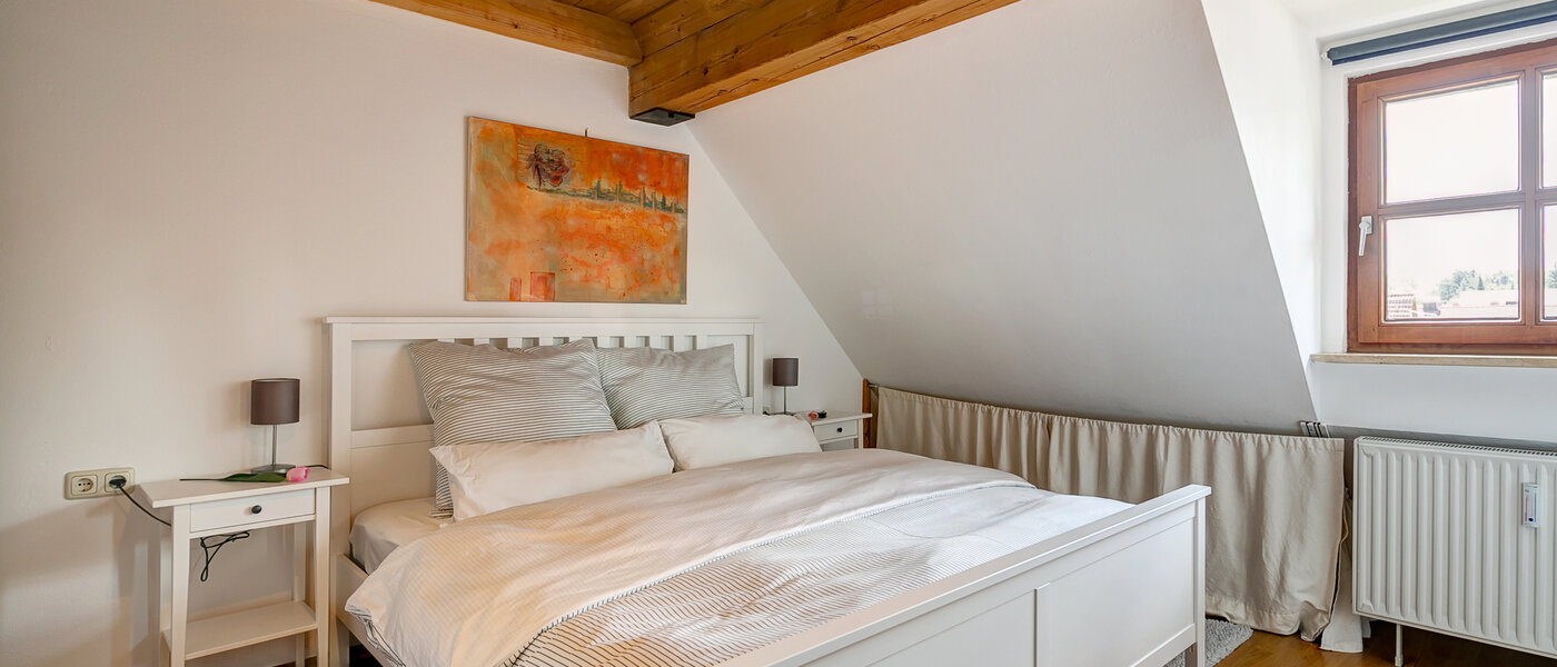 ático München Obermenzing 01 dormitorio 10079