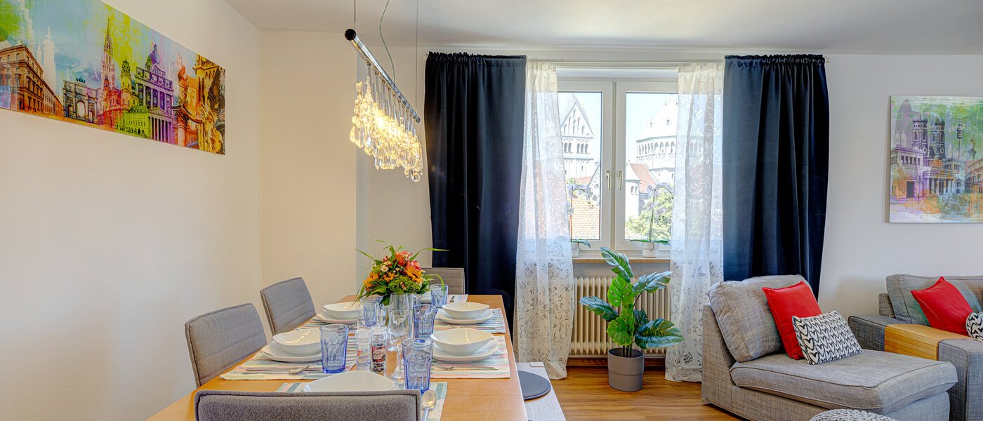 apartamento München Lehel 01 zona de día  10088