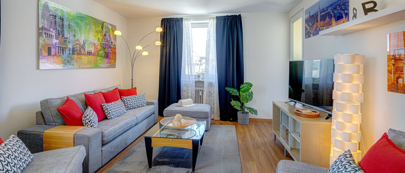 apartamento München Lehel 03 zona de día  10088